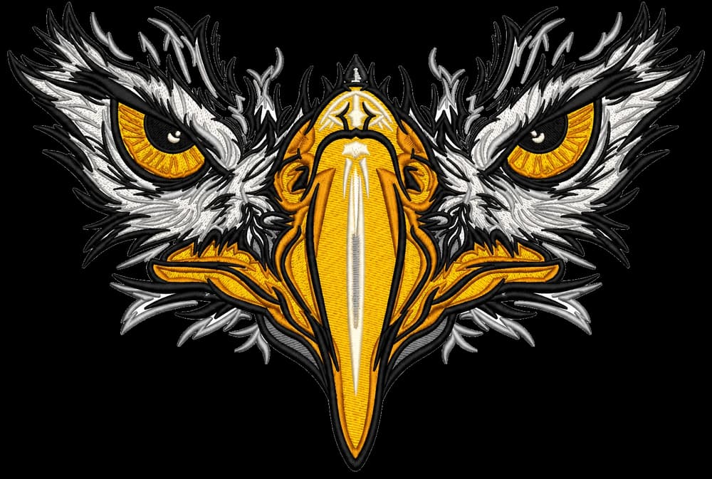 Embroidered patch: Athletic Championship Golden Emblem