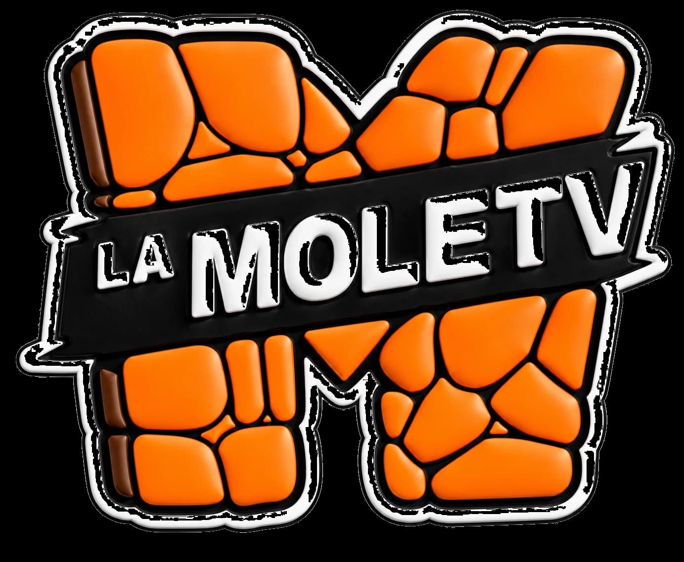 La Mole TV 3D Dimensional Textured Mascot