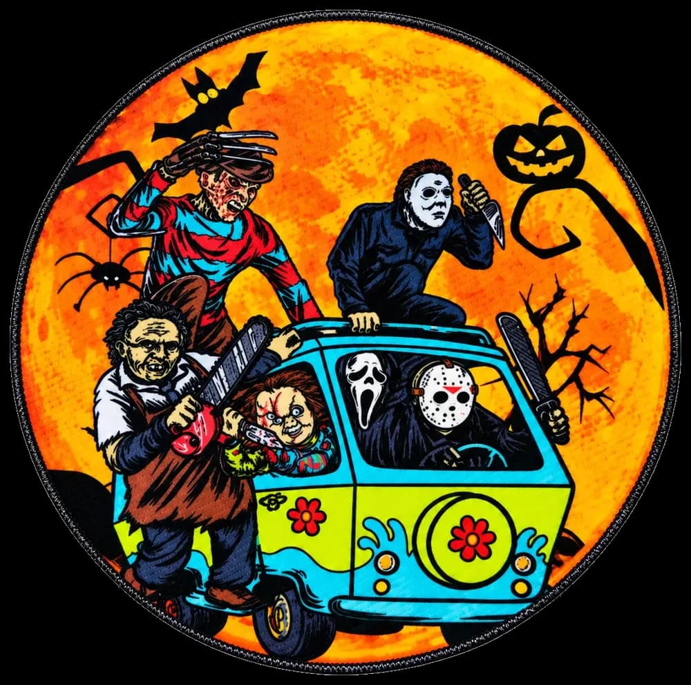 Halloween Monster Roadtrip Custom Badge